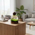 Compact Glass Micro Aquarium with 24 × 17 cm and 36 × 17 cm Options