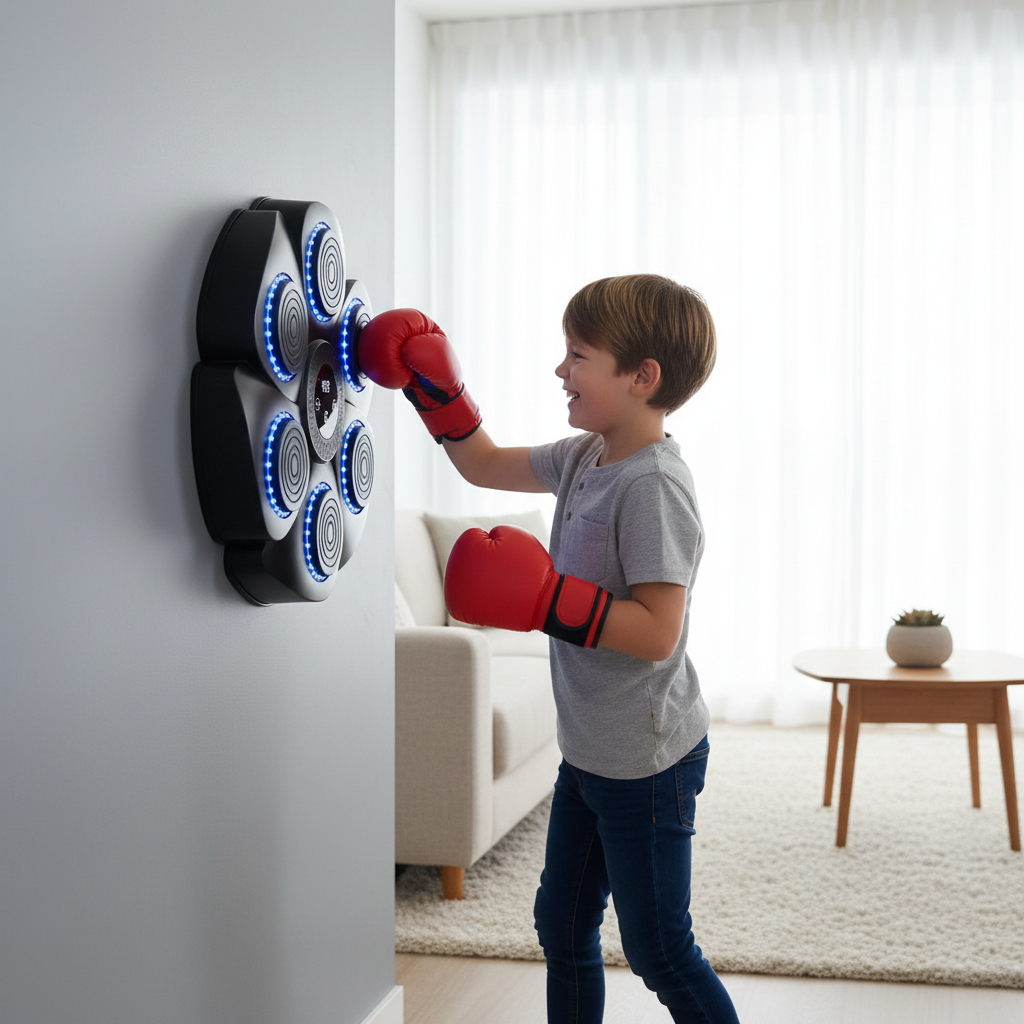 Interactive Smart Boxing Machine - PunchTech