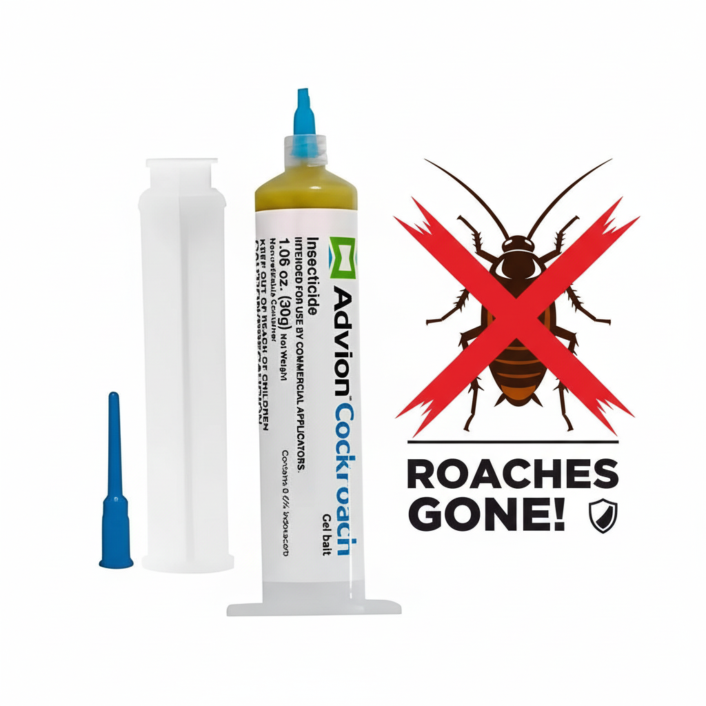 Advion Cockroach Gel Bait, Cockroach Eliminator, Non-Toxic Pest Control, Pest Management