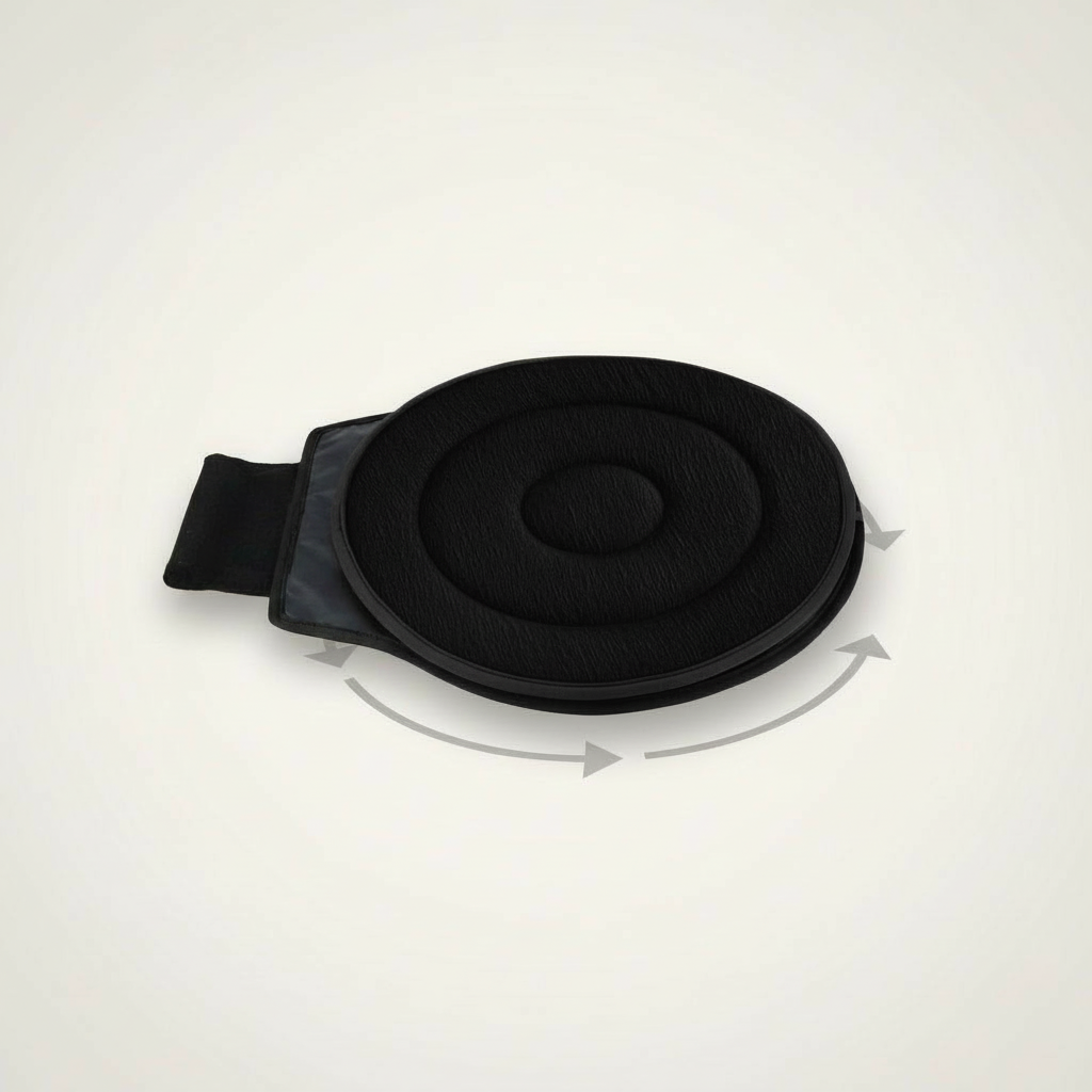 TurnEase 360° Rotating Seat Cushion – Comfortable Swivel Cushion for Car, Office & Home