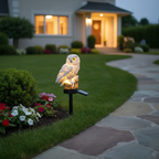 OwlGlow Solar-Powered Garden Lamp