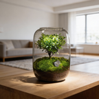 Micro Landscape Glass Vase | Clear Terrarium Planter for Succulents & Home Decor