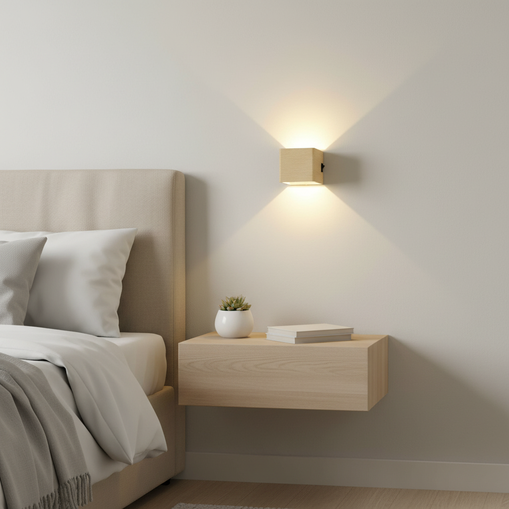 Wireless Rechargeable Wall Lamp | Adjustable Up & Down Light, USB Powered for Home Decor & Cozy Ambiance