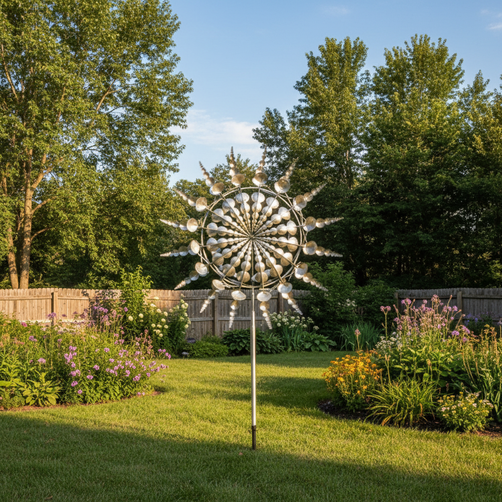 New Anti-Rust Magical Metal Windmill-Kinetic Metal Wind Spinners