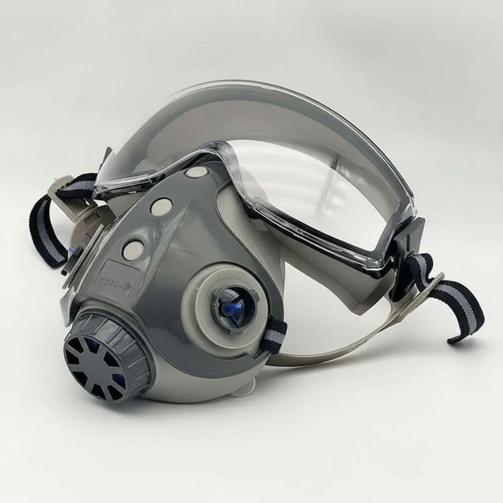 Integrated respiratory mask – For woodworking, painting & dust pRedection
