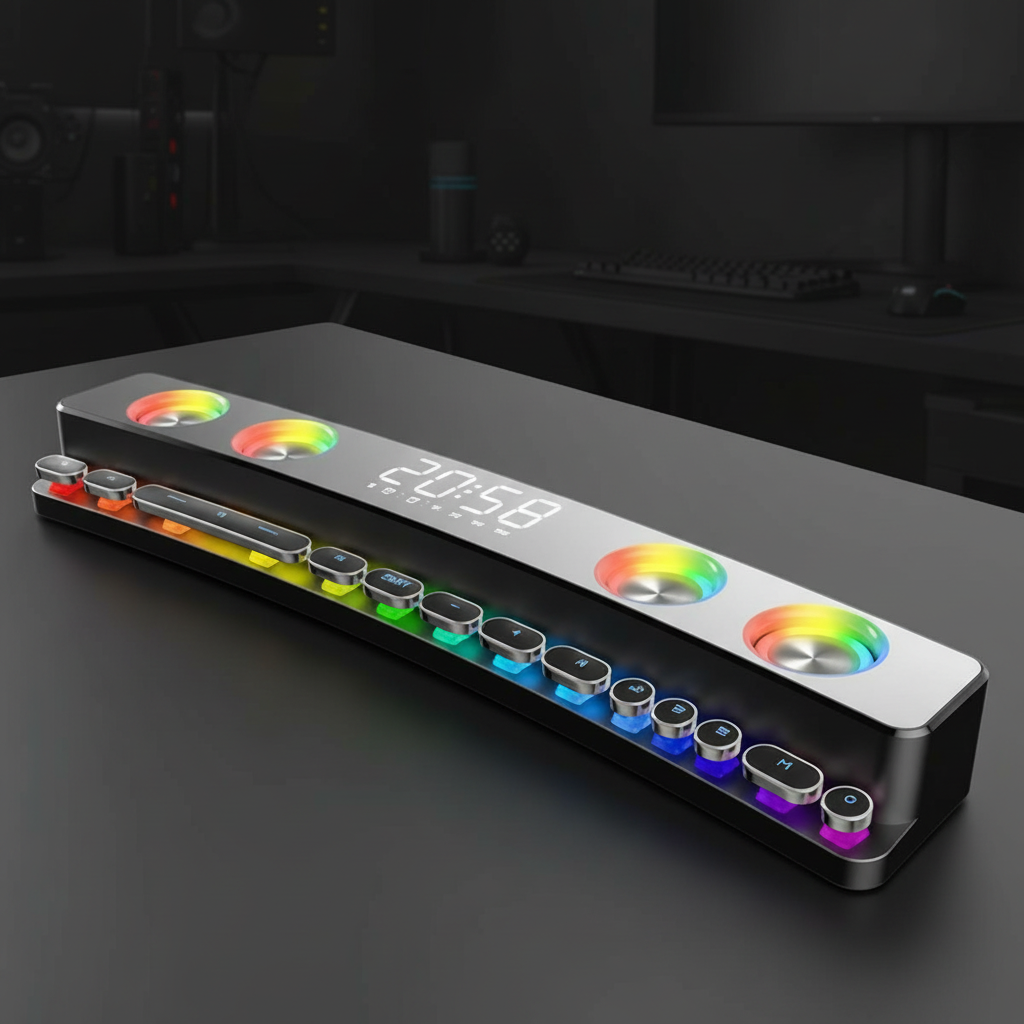 Wireless Gaming Sound Bar Bluetooth Speaker