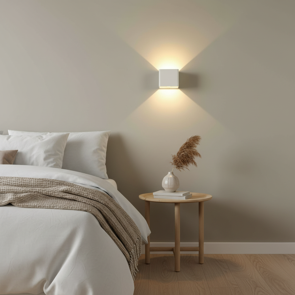 Wireless Rechargeable Wall Lamp | Adjustable Up & Down Light, USB Powered for Home Decor & Cozy Ambiance