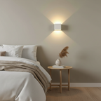 Wireless Rechargeable Wall Lamp | Adjustable Up & Down Light, USB Powered for Home Decor & Cozy Ambiance