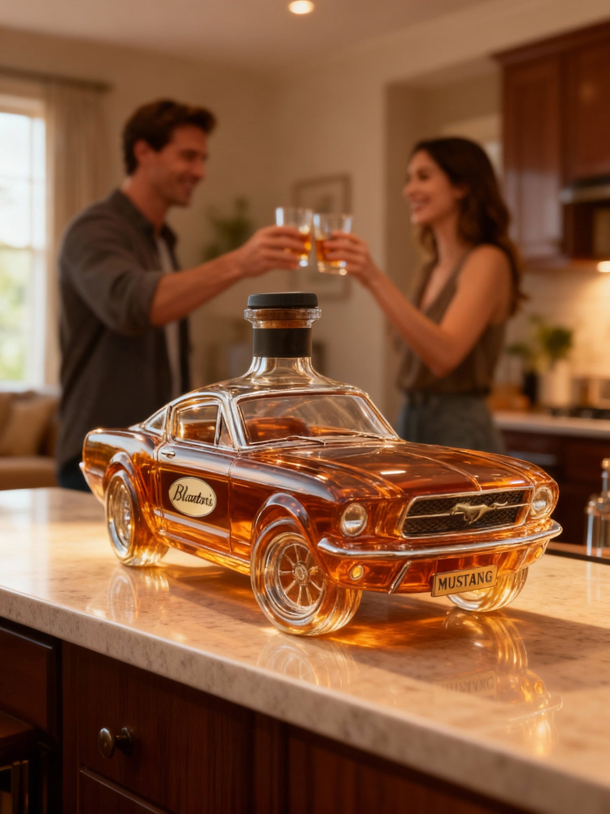 Mustang Car Shaped Whiskey Decanter