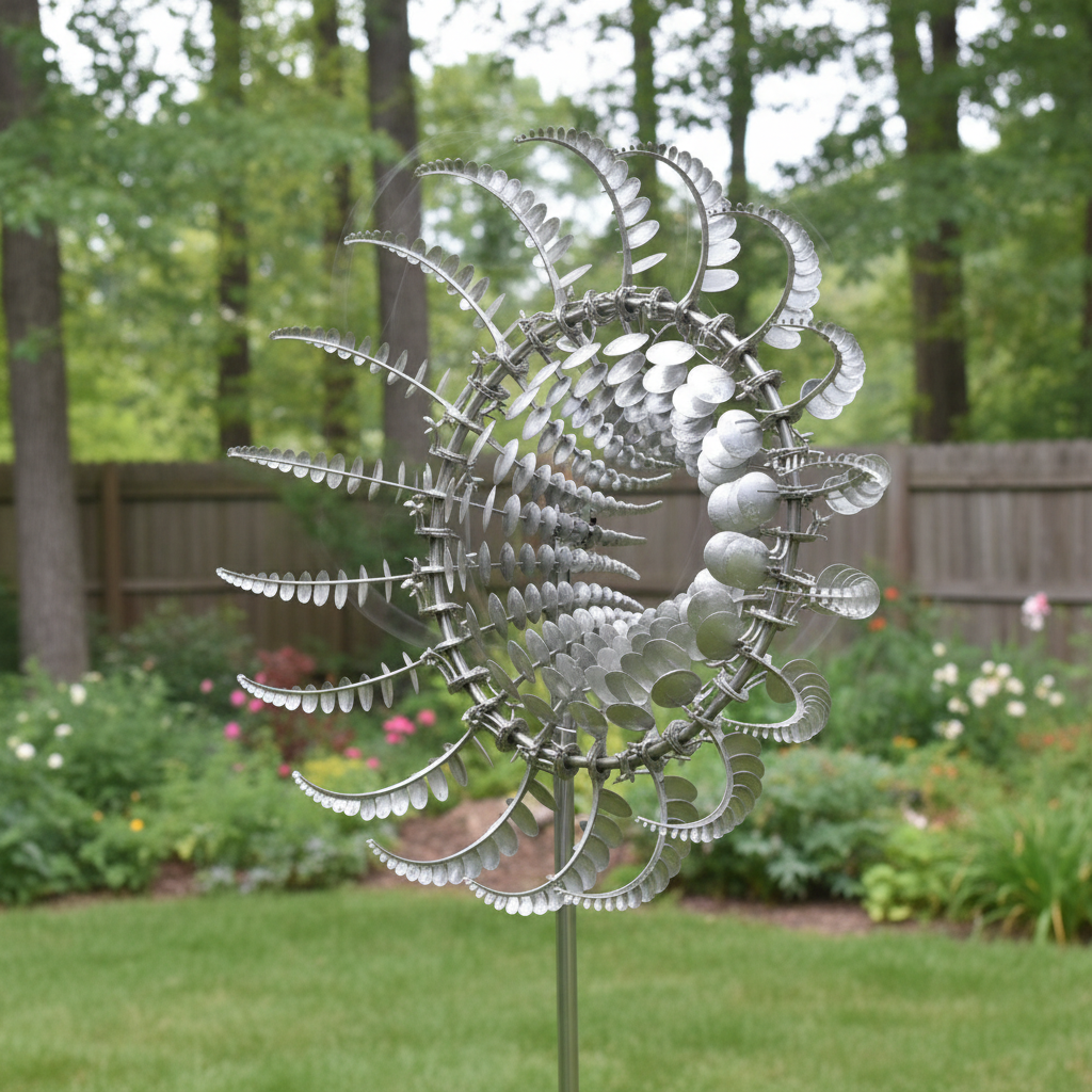 New Anti-Rust Magical Metal Windmill-Kinetic Metal Wind Spinners