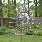 New Anti-Rust Magical Metal Windmill-Kinetic Metal Wind Spinners