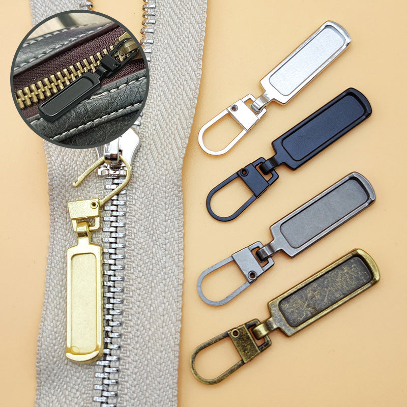 Tool-free removable stylish zipper pull