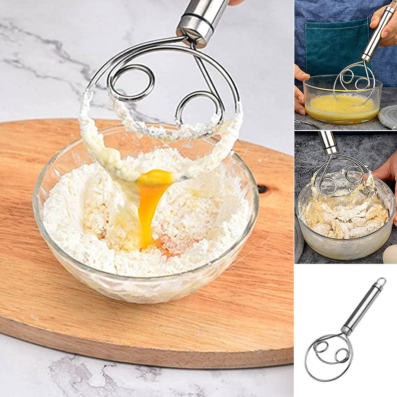 Whisk made of stainless steel