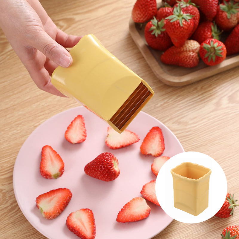 Fruit Egg Stainless Steel Strawberry Cutter