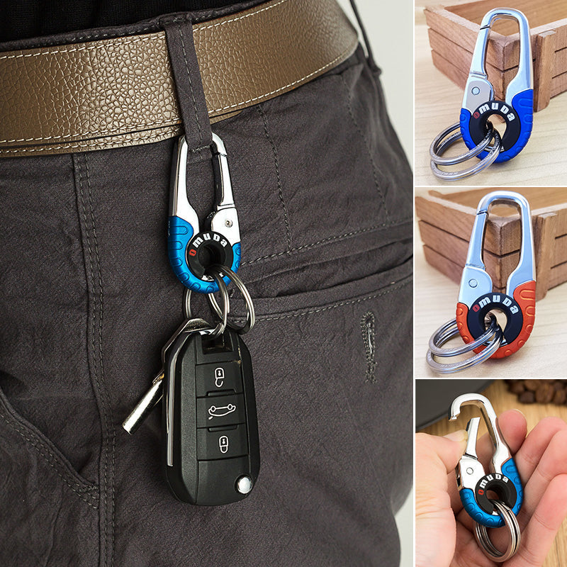 Creative keychain made of stainless steel