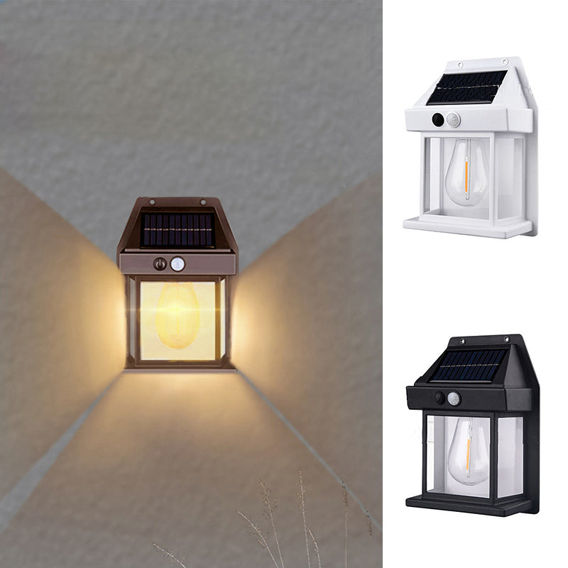 Solar Wolfram Wall Light