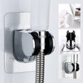 Self-adhesive shower head holder