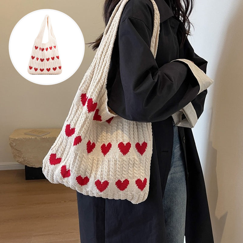 Knit Love Tote Bag