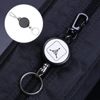 Retractable keychain with high load capacity