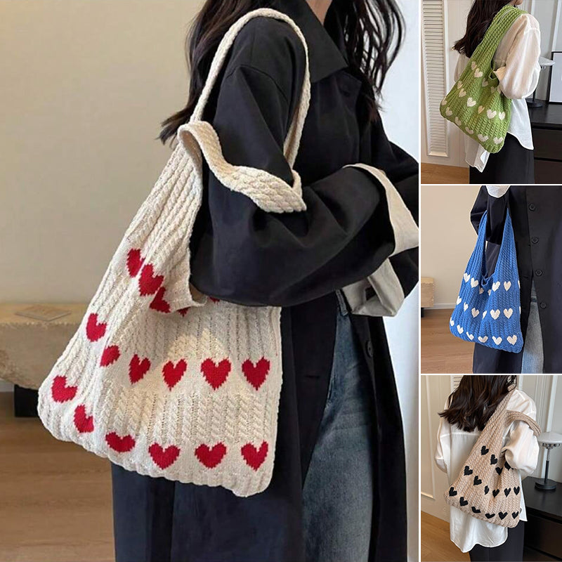 Knit Love Tote Bag