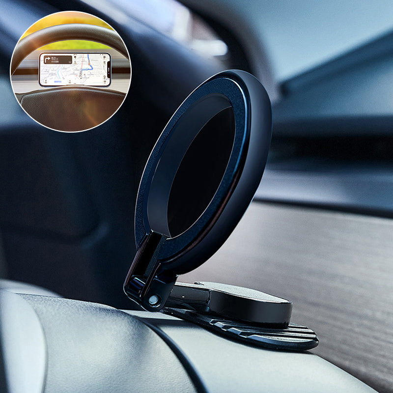 Foldable mobile navigation stand