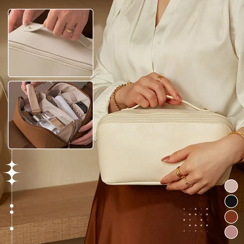 PU Portable Travel Cosmetics Storage Bag