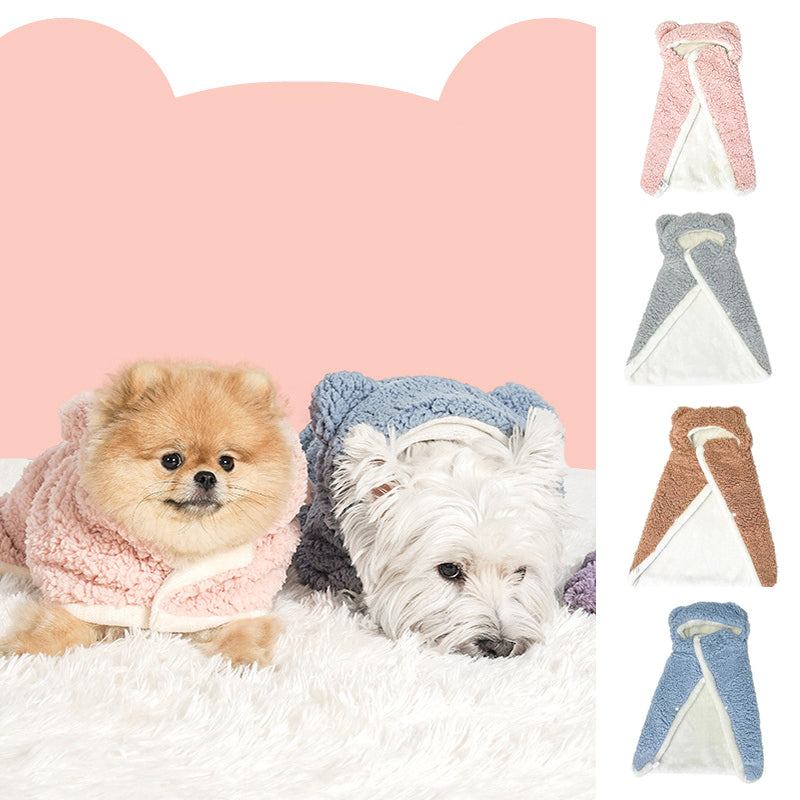 Pet Bathrobe Blanket