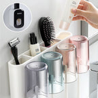 Gap-free toothbrush holder