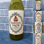 Christmas Fun Novelty Bottle Labels (5PART)