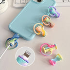 2 in 1 silicone data cable protection