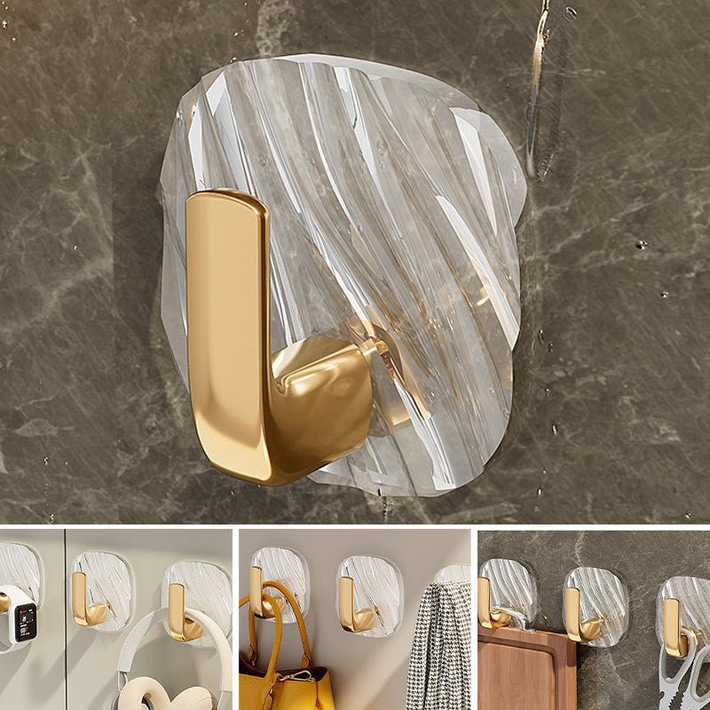 Transparent Acrylic Adhesive Wall Hook Exquisite Punch-Free Hook