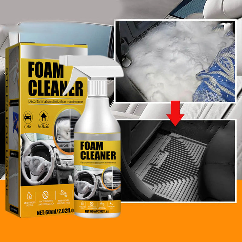 Multi-purpose foam cleaner
