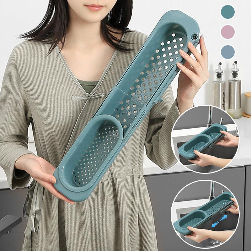 Multifunctional telescopic kitchen support