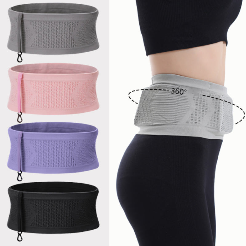 Multifunctional Knit Breathable Hidden Hip Bag