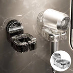 Rotating Hair Dryer Stand Without Drilling