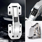 Hole-free and slit-free hinges