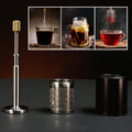 Manual coffee filter made of stainless steel