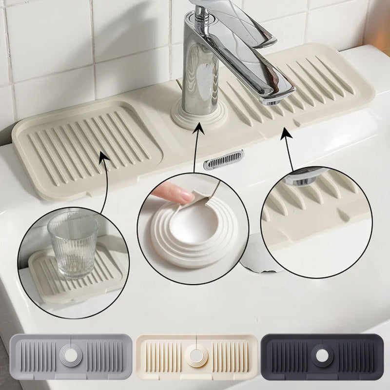 Silicone Sink Faucet Splash Mat