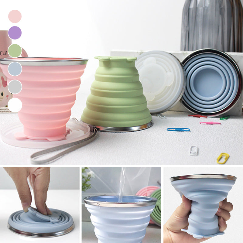 Portable Silicone Cups for Travel