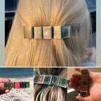 Miniature Book Hairpin Barrette