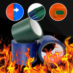 High adhesive tarpaulin tape