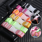Luggage carrier clip buckle