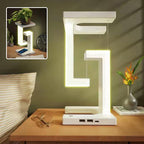 The floating wireless charging lamp