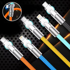 Rotating elbow data cable