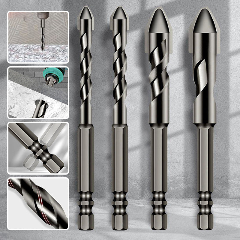 High hardness slate head eccentric drill