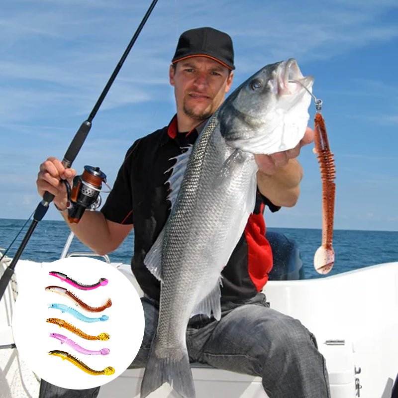 New Design Angler Dragon Hole Bait 46 Sections Soft Bait