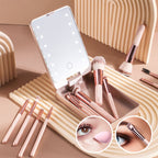 Set of 14 brushes with LED light