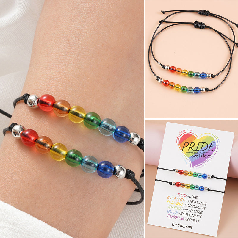Acrylic Bead Bracelet