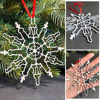 Funny Snowflake Ornaments
