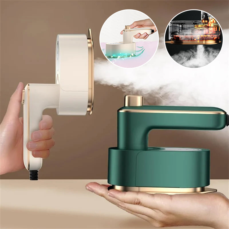Handheld portable foldable steamer